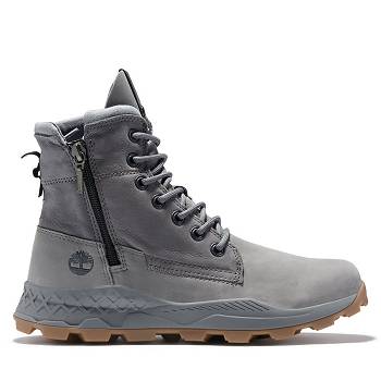 Timberland Férfi Brooklyn Side-Zip Tornacipő Szürke